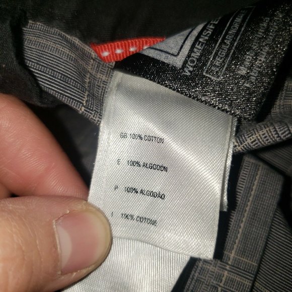 North Face Mendocino Bermuda Shorts Flat Front Plaid Golf Academia Grunge Punk - Picture 6 of 7